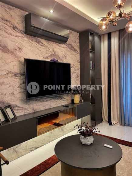Elegant three bedroom penthouse, 130m², in Oba, Alanya, in a complex with infrastructure-id-2162-photo-5