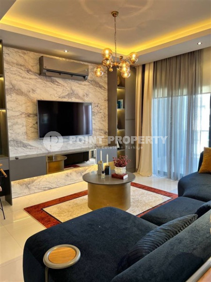 Elegant three bedroom penthouse, 130m², in Oba, Alanya, in a complex with infrastructure-id-2162-photo-6