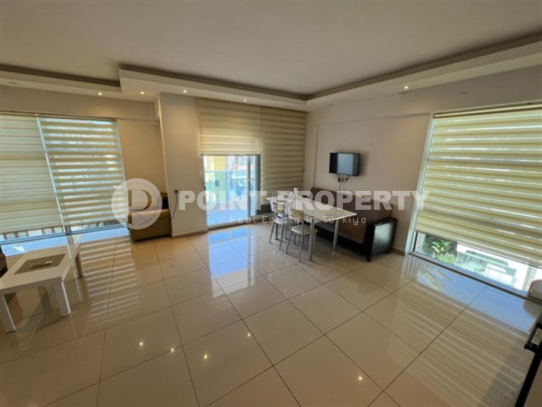 Двухуровневая квартира 2+1, 110м², в комплексе с инфраструктурой в 300м от пляжа Клеопатры, Алания-id-2163-фото-7