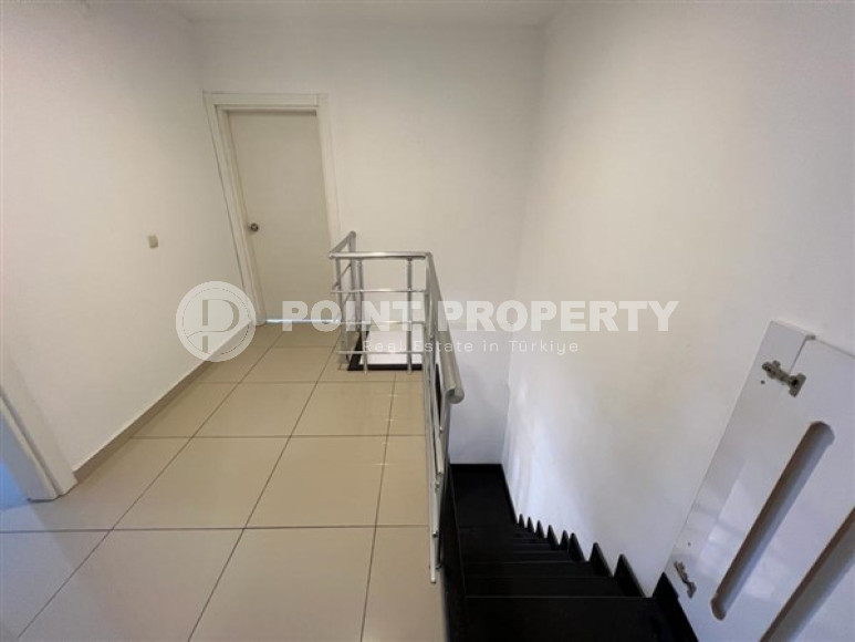 Двухуровневая квартира 2+1, 110м², в комплексе с инфраструктурой в 300м от пляжа Клеопатры, Алания-id-2163-фото-18