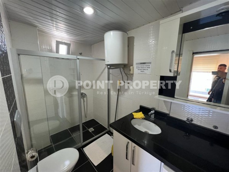 Двухуровневая квартира 2+1, 110м², в комплексе с инфраструктурой в 300м от пляжа Клеопатры, Алания-id-2163-фото-20