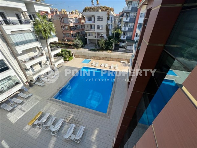 Двухуровневая квартира 2+1, 110м², в комплексе с инфраструктурой в 300м от пляжа Клеопатры, Алания-id-2163-фото-28