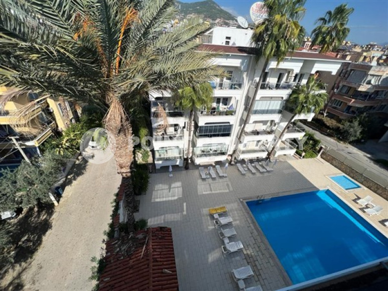 Двухуровневая квартира 2+1, 110м², в комплексе с инфраструктурой в 300м от пляжа Клеопатры, Алания-id-2163-фото-33