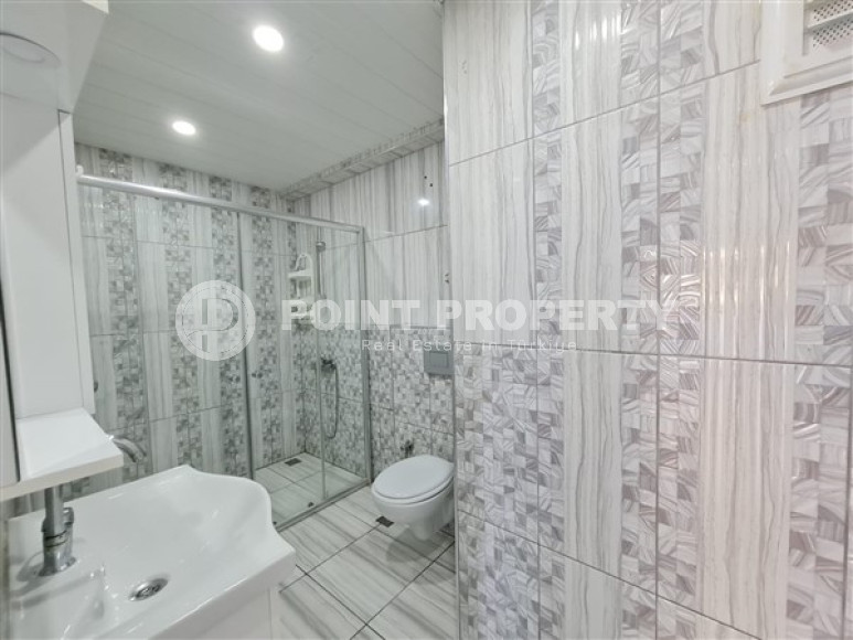 Просторная квартира с одной спальней, 65м², с видом на горы в 750м от моря в Махмутларе, Алания-id-2165-фото-9