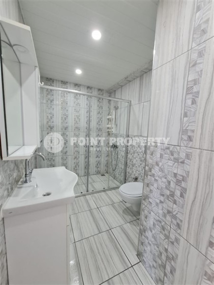 Просторная квартира с одной спальней, 65м², с видом на горы в 750м от моря в Махмутларе, Алания-id-2165-фото-10