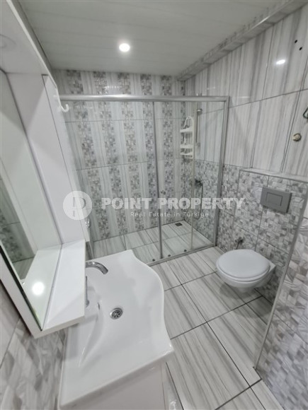 Просторная квартира с одной спальней, 65м², с видом на горы в 750м от моря в Махмутларе, Алания-id-2165-фото-11