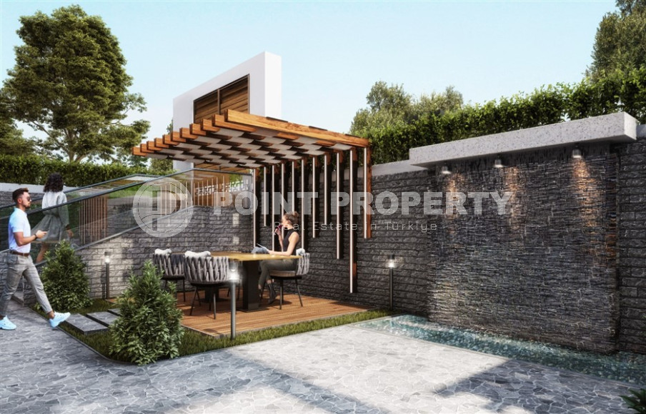 New duplex with fine finishing in a cozy residence in the center of Alanya, 250m from the Mediterranean Sea-id-1174-photo-4