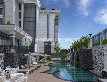 Квартиры в комплексе премиум класса на этапе строительства в 300м от моря в районе Каргыджак, Алания-id-2170-фото-5