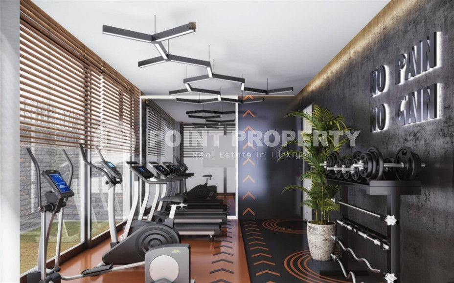 New duplex with fine finishing in a cozy residence in the center of Alanya, 250m from the Mediterranean Sea-id-1174-photo-6