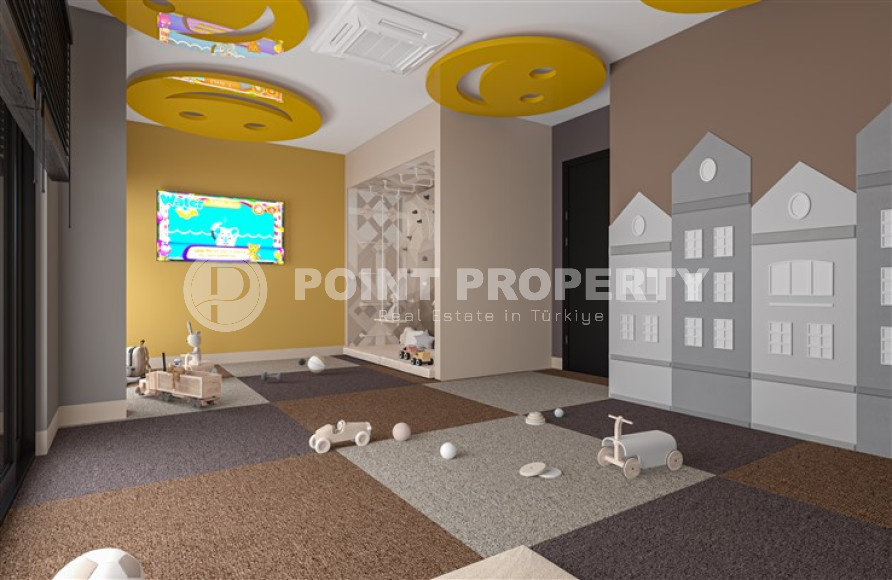 Квартиры в комплексе премиум класса на этапе строительства в 300м от моря в районе Каргыджак, Алания-id-2170-фото-18