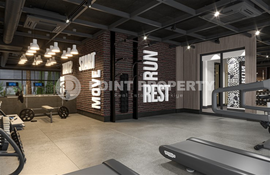 Квартиры в комплексе премиум класса на этапе строительства в 300м от моря в районе Каргыджак, Алания-id-2170-фото-19