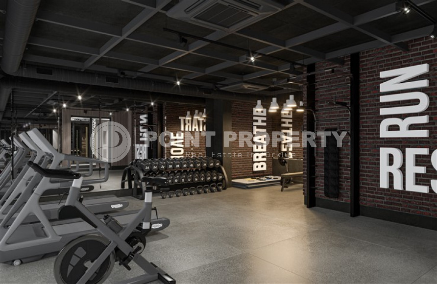 Квартиры в комплексе премиум класса на этапе строительства в 300м от моря в районе Каргыджак, Алания-id-2170-фото-20