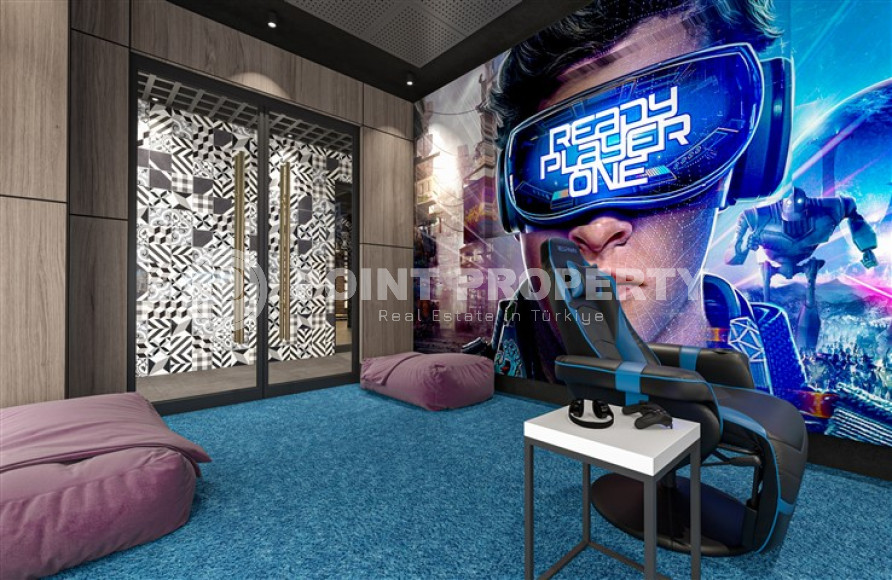 Квартиры в комплексе премиум класса на этапе строительства в 300м от моря в районе Каргыджак, Алания-id-2170-фото-22