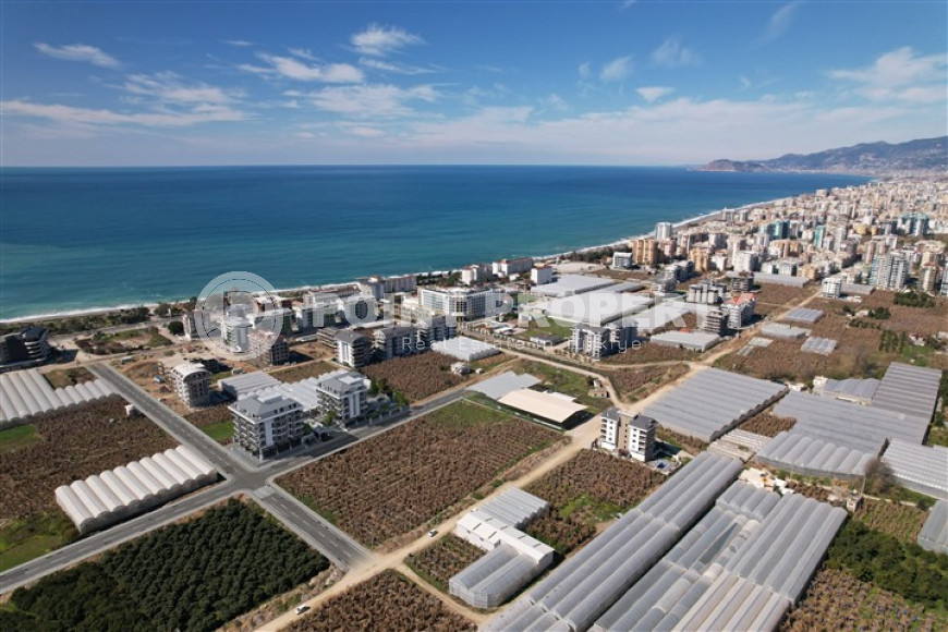 Квартиры в комплексе премиум класса на этапе строительства в 300м от моря в районе Каргыджак, Алания-id-2170-фото-24