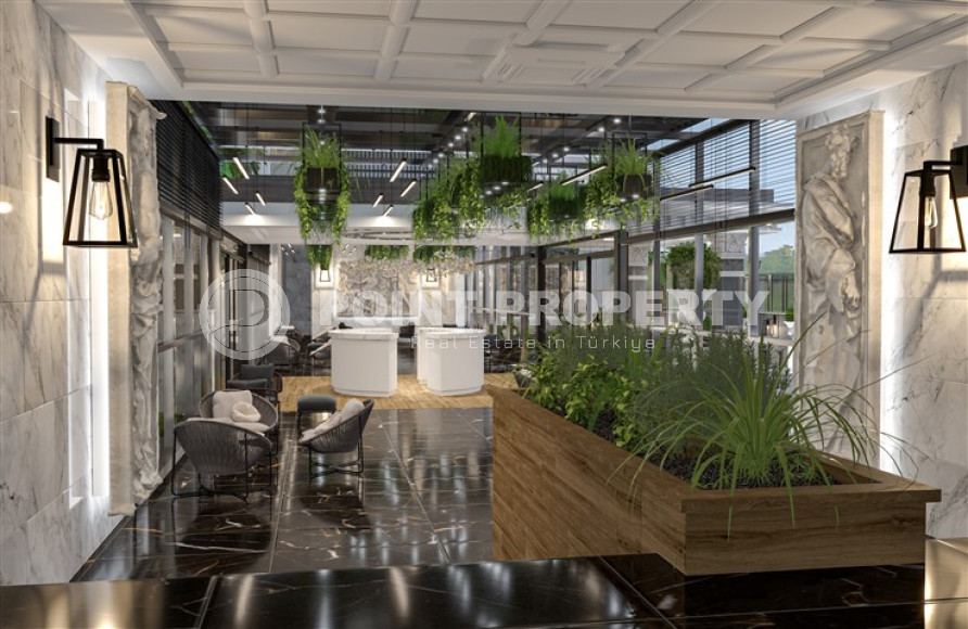 Квартиры в комплексе премиум класса на этапе строительства в 300м от моря в районе Каргыджак, Алания-id-2170-фото-30