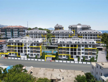 Two-room apartment from an investor in a luxury complex under construction in Kestel at a competitive price-id-1015-photo-5