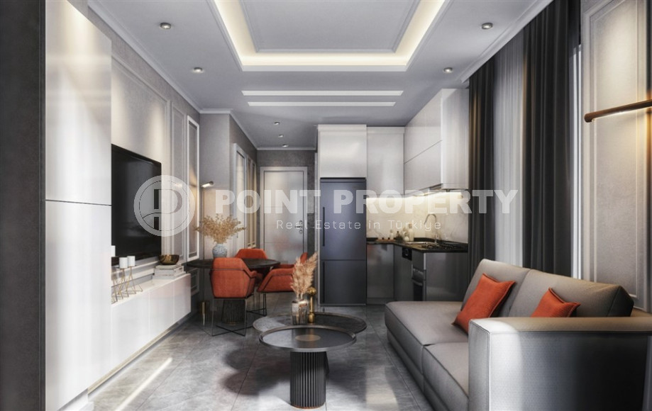 New duplex with fine finishing in a cozy residence in the center of Alanya, 250m from the Mediterranean Sea-id-1174-photo-8