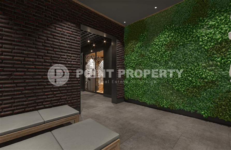 Квартиры в комплексе премиум класса на этапе строительства в 300м от моря в районе Каргыджак, Алания-id-2170-фото-42