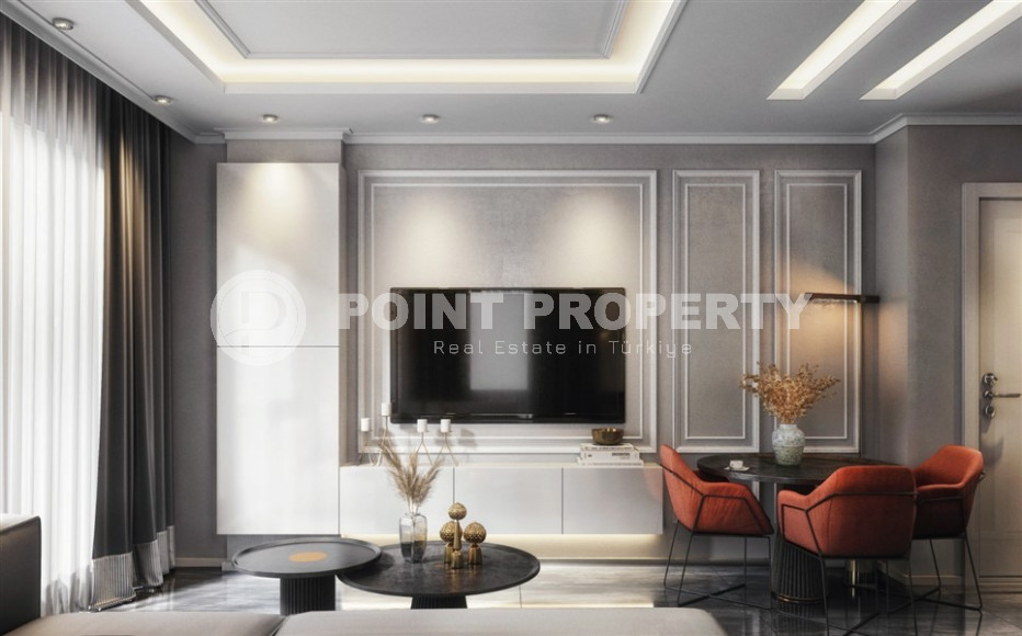 New duplex with fine finishing in a cozy residence in the center of Alanya, 250m from the Mediterranean Sea-id-1174-photo-11