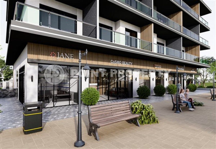 Двухкомнатные апартаменты, 57м², в резиденции с бассейном в районе Оба, Алания, в 1300м от моря-id-2171-фото-10