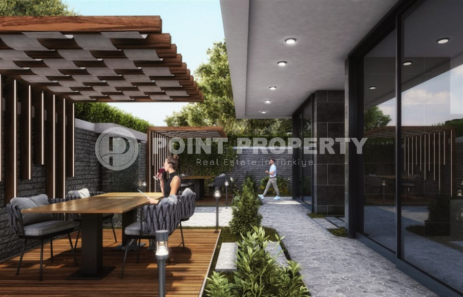 New duplex with fine finishing in a cozy residence in the center of Alanya, 250m from the Mediterranean Sea-id-1174-photo-13