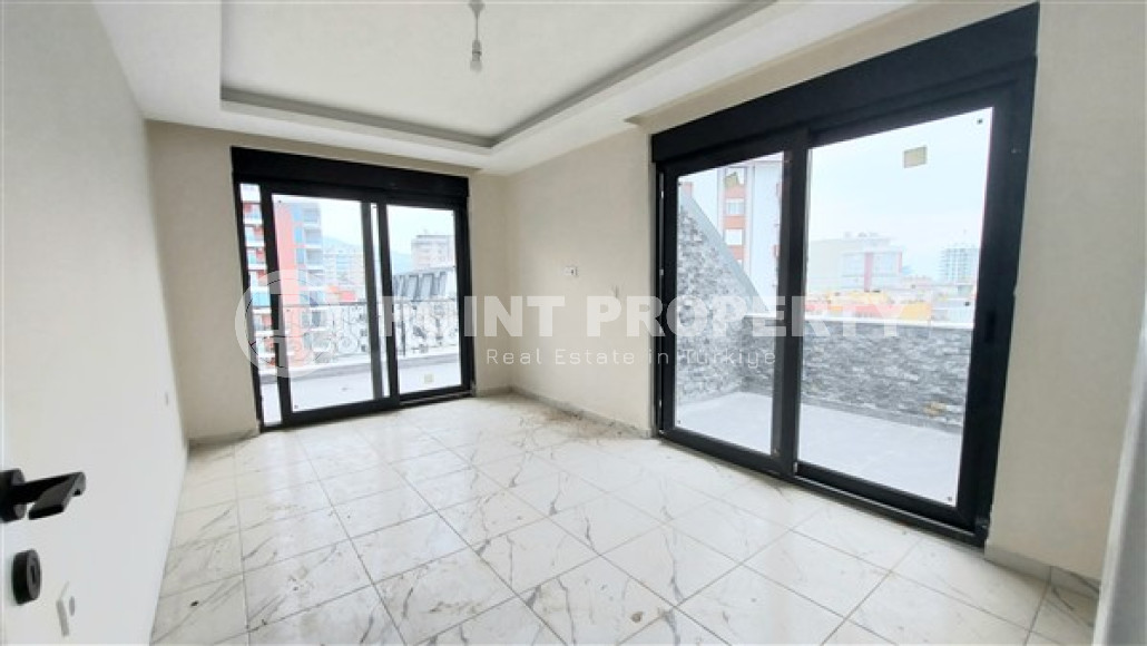 Видовой пентхаус 3+1, 140м², в новом комплексе с бассейном, недалеко от моря в Махмутларе, Алания-id-2172-фото-14