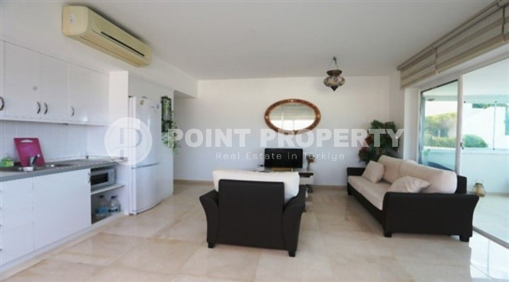 Уютная трехкомнатная квартира, 105м², в резиденции с инфраструктурой в районе Алании Конаклы-id-2173-фото-4