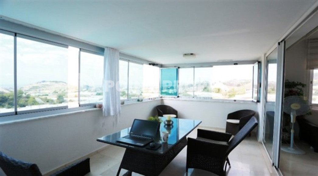 Уютная трехкомнатная квартира, 105м², в резиденции с инфраструктурой в районе Алании Конаклы-id-2173-фото-6