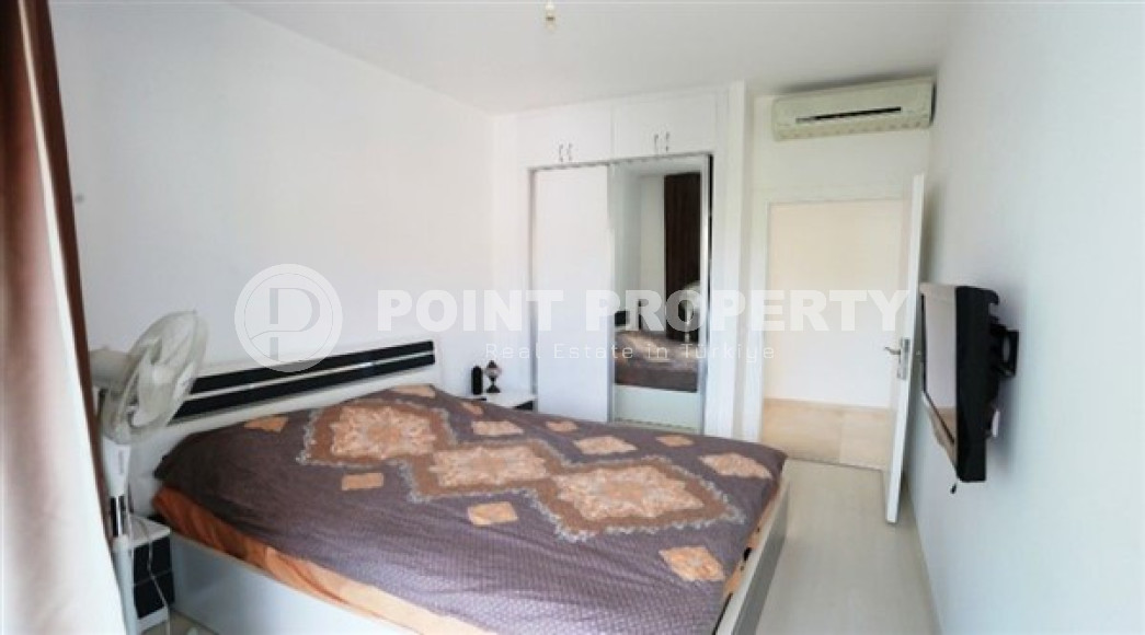 Уютная трехкомнатная квартира, 105м², в резиденции с инфраструктурой в районе Алании Конаклы-id-2173-фото-17