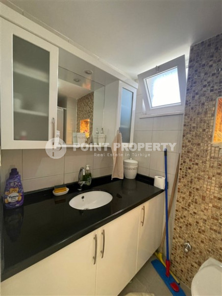 Ready to move in, apartment 1+1, 65m², in a complex with a swimming pool 300m from the sea in Oba, Alanya-id-2174-photo-11