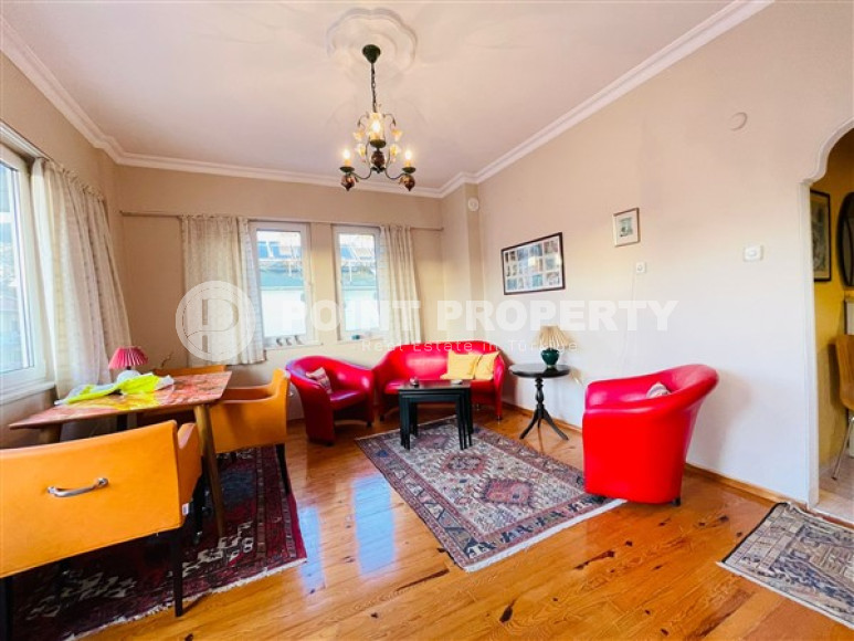 Меблированная квартира 2+1, 130м², в доме городского типа в центре Алании, в 150м от моря-id-2175-фото-3