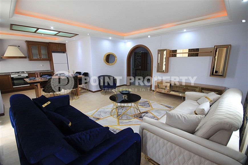 Apartment 2+1 with designer interior, in a cozy residence by the sea in the center of Mahmutlar-id-1175-photo-8