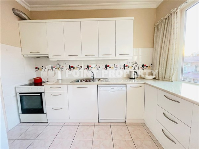 Меблированная квартира 2+1, 130м², в доме городского типа в центре Алании, в 150м от моря-id-2175-фото-5