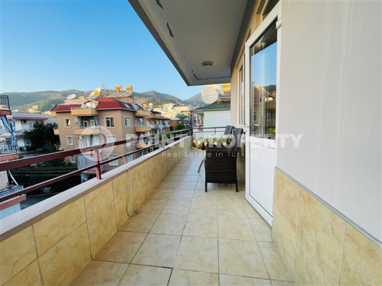 Меблированная квартира 2+1, 130м², в доме городского типа в центре Алании, в 150м от моря-id-2175-фото-12