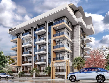 Квартиры, 53-110м², в резиденции с хорошей инфраструктурой в Махмутларе, Алания, на этапе строительства-id-2177-фото-2