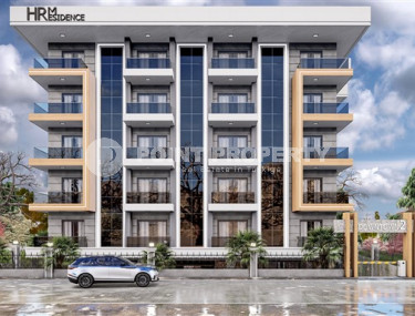 Квартиры, 53-110м², в резиденции с хорошей инфраструктурой в Махмутларе, Алания, на этапе строительства-id-2177-фото-3