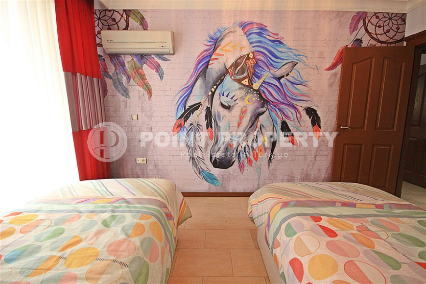 Apartment 2+1 with designer interior, in a cozy residence by the sea in the center of Mahmutlar-id-1175-photo-15