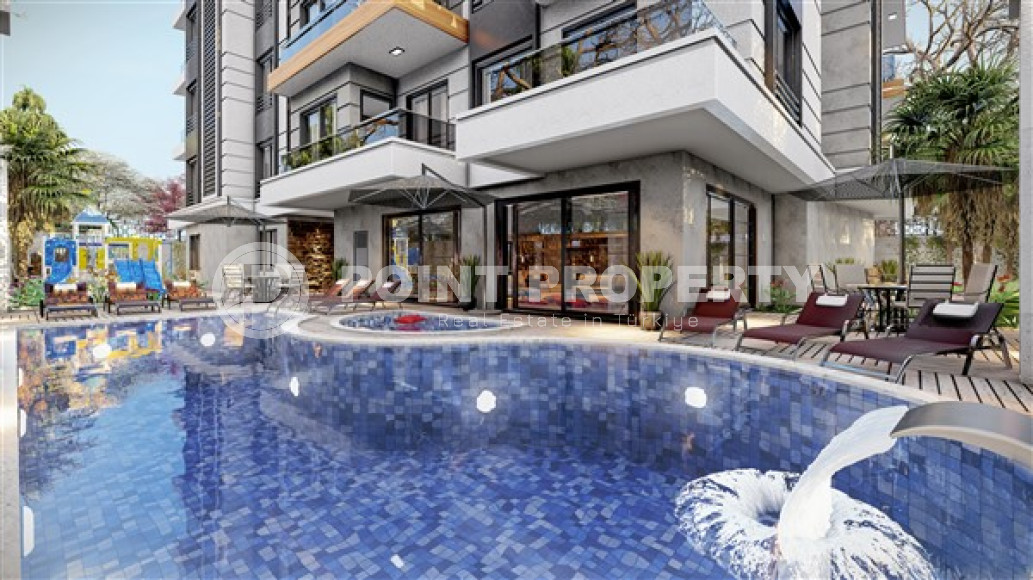 Apartments, 53-110m², in a residence with good infrastructure in Mahmutlar, Alanya, under construction-id-2177-photo-14