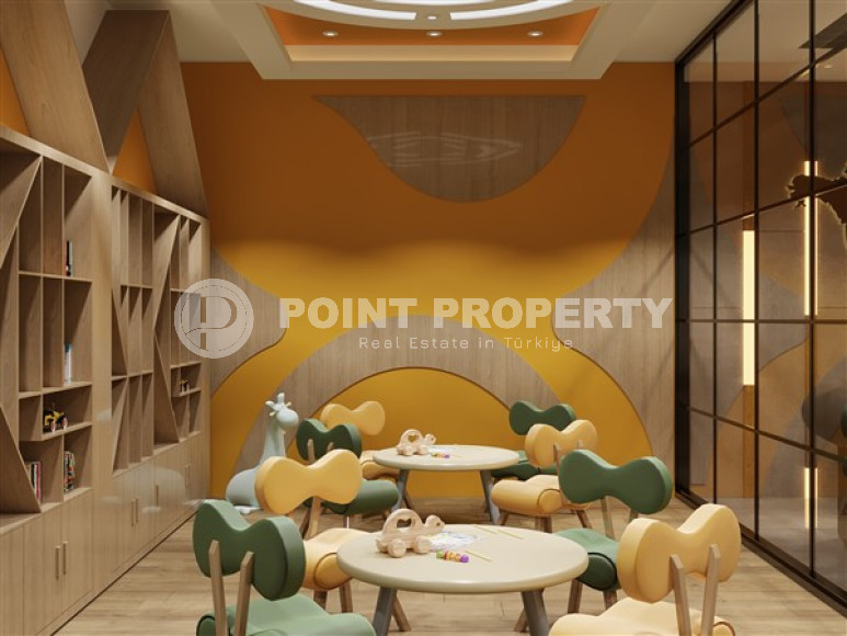 Apartments, 53-110m², in a residence with good infrastructure in Mahmutlar, Alanya, under construction-id-2177-photo-25