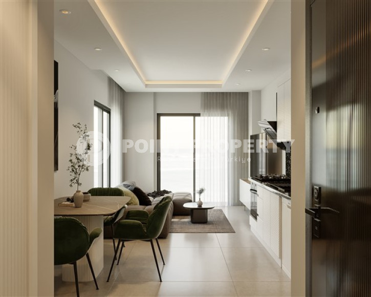 Apartments, 53-110m², in a residence with good infrastructure in Mahmutlar, Alanya, under construction-id-2177-photo-29