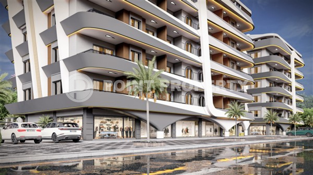 Старт продаж: проект для ваших инвестиций с беспроцентной рассрочкой, в районе Алании – Газипаша; 58-120м²-id-2180-фото-4