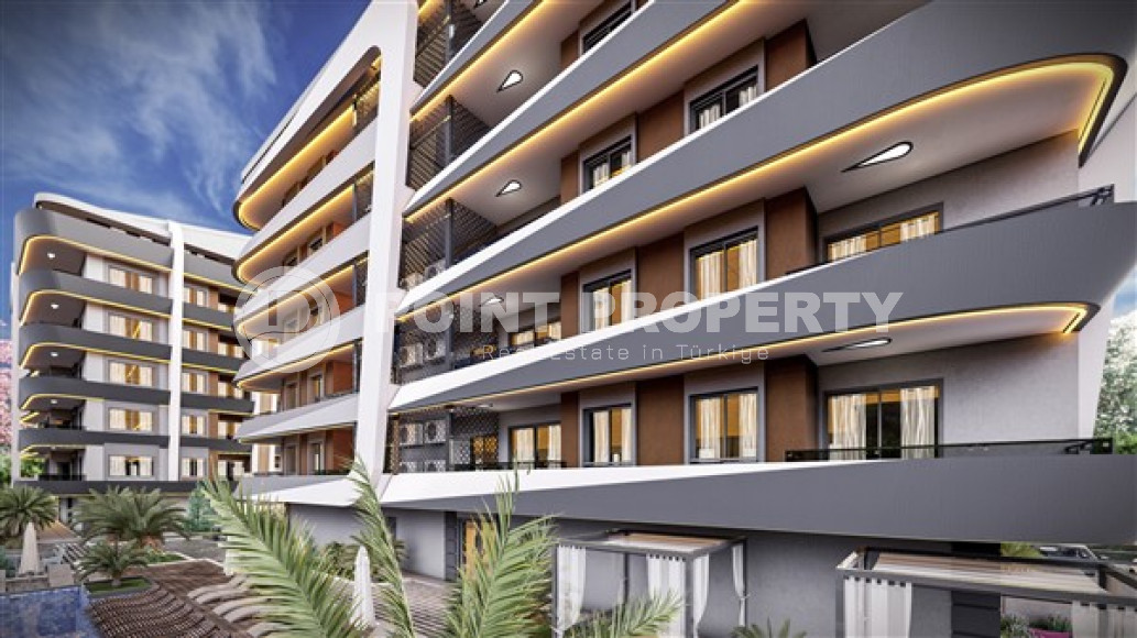 Старт продаж: проект для ваших инвестиций с беспроцентной рассрочкой, в районе Алании – Газипаша; 58-120м²-id-2180-фото-8