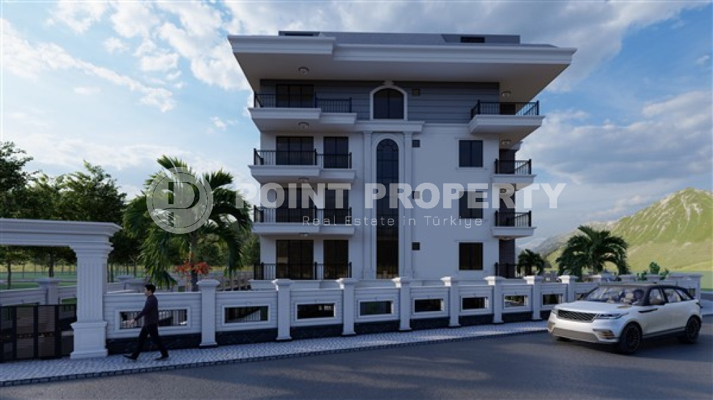 Two and four bedroom apartments, 118-146m², under construction in Alanya -Oba-id-2181-photo-5