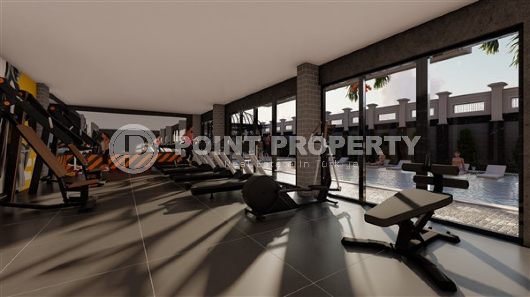 Two and four bedroom apartments, 118-146m², under construction in Alanya -Oba-id-2181-photo-8