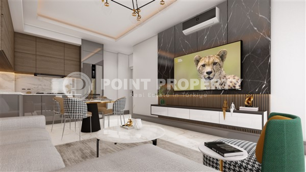 Two and four bedroom apartments, 118-146m², under construction in Alanya -Oba-id-2181-photo-11