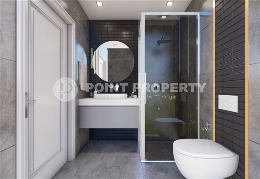 Two and four bedroom apartments, 118-146m², under construction in Alanya -Oba-id-2181-photo-12