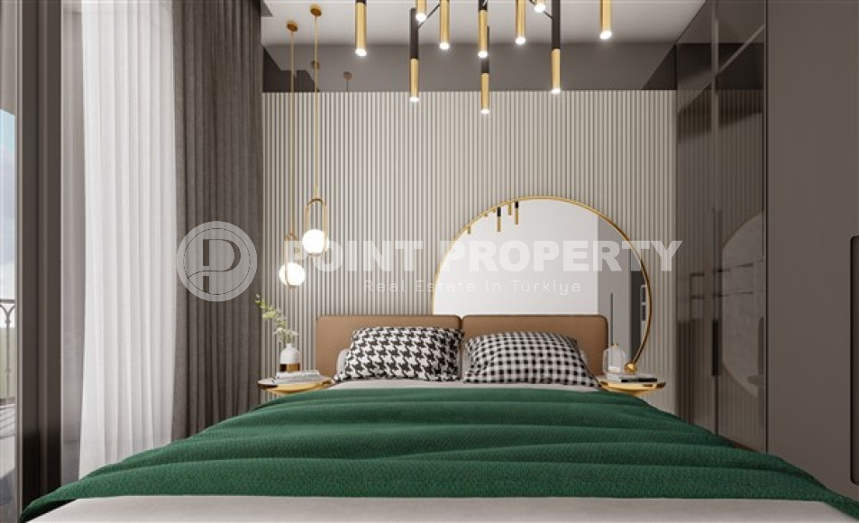 Two and four bedroom apartments, 118-146m², under construction in Alanya -Oba-id-2181-photo-14