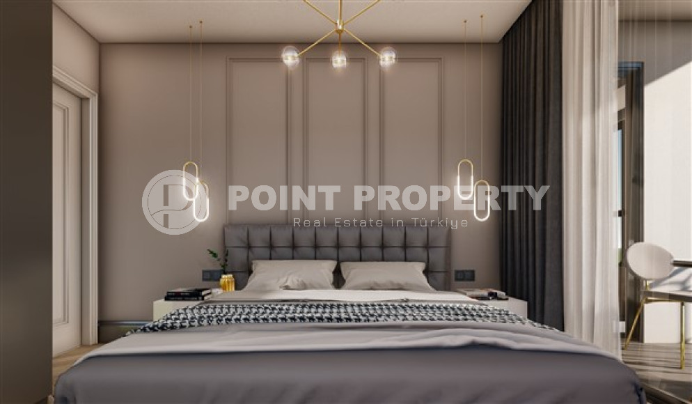 Two and four bedroom apartments, 118-146m², under construction in Alanya -Oba-id-2181-photo-16