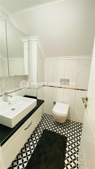 Меблированный дуплекс 2+1, 120м², с потрясающими видами в районе Алании Хасбахче-id-2182-фото-9