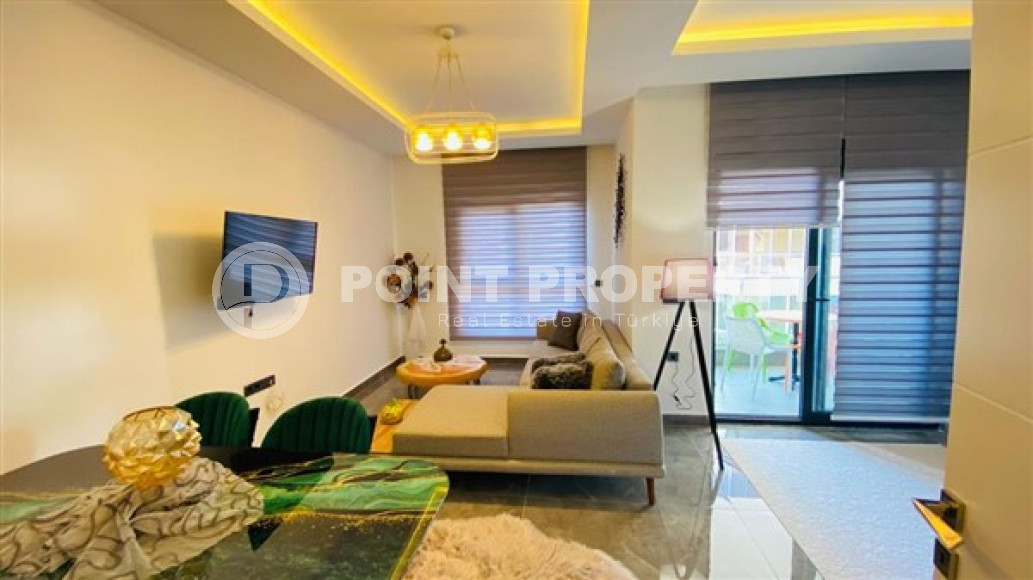 Меблированный дуплекс 2+1, 120м², с потрясающими видами в районе Алании Хасбахче-id-2182-фото-11